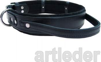 Collar for large dog with handle