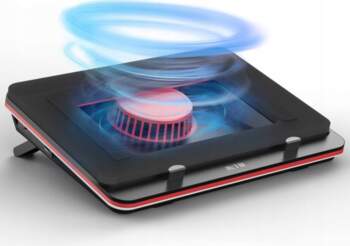 Cooling stand for GT500 notebook