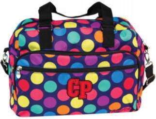 CoolPack Spacious polka dot shoulder bag
