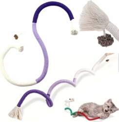 DKM THICK STRING CAT HOSE TOY