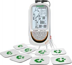 EMS/TENS ELECTROSTIMULATOR WITH 73 PROGRAMS AND