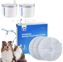FILTER FOR FOUNTAIN DRINKER with and