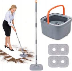 FLAT MOP ROTARY TELESCOPIC MICROFIBER 4