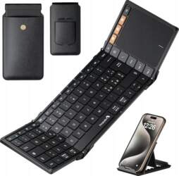 Foldable Bluetooth Keyboard ProtoArc Wireless XK01