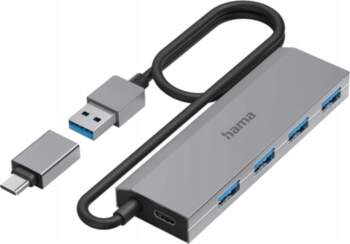 Hama Hub Usb C 4x Usb