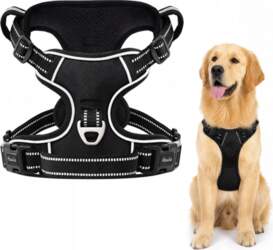 Harness for dog pulling guard shi