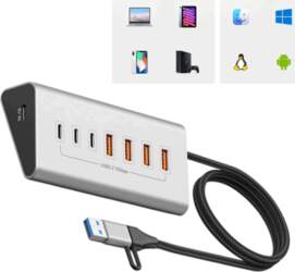 HUB USB ACTIVE 7 PORTS USB