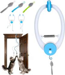 INTERACTIVE CAT TOY WITH TIMER AND