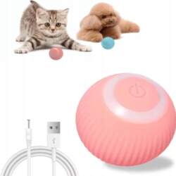 INTERACTIVE SMART TOY CAT MOVING BALL