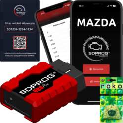 INTERFACE + DIAGNOSTIC PROGRAM SDPROG OBD
