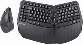 KEYBOARD ERGONOMIC WIRELESS VERTICAL MOUSE WORK