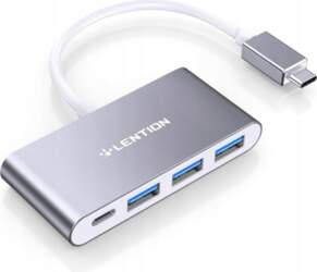 LENTION Hub USB-C 4 in 1