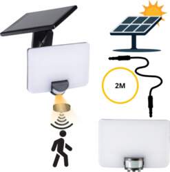 LightLogic Powerful solar floodlight motion sensor