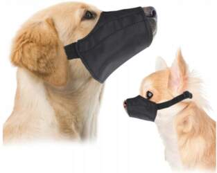 MATERIAL MUZZLE FOR DOG SAFE FOR