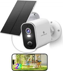 Menborn 2K Wireless Camera Solar Battery