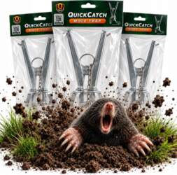 MOLE TRAP 3 Pieces Molefish Molecatcher