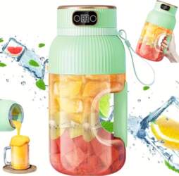 MULTIFUNCTIONAL PORTABLE JUICER CUP WITH DIGITAL