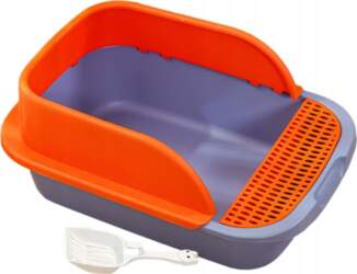 Open Top Cat Litter Box Open