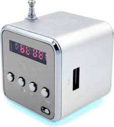 PartyTech SMALL RADIO PORTABLE BLUETOOTH SPEAKER