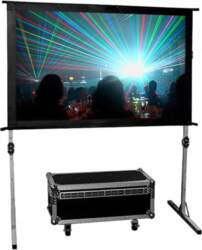 Portable frame screen foldable Avtek FOLD