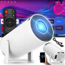 PROJECTOR WIFI ANDROID PORTABLE ROTATING SMART