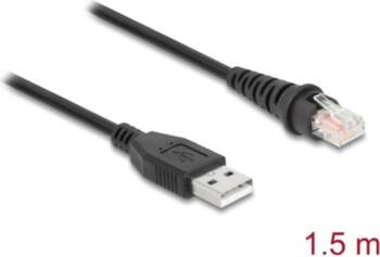 RJ50 10-pin code scanner cable–USB 2