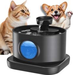 Save DRINKER WIRELESS DOG CAT FOUNTAIN