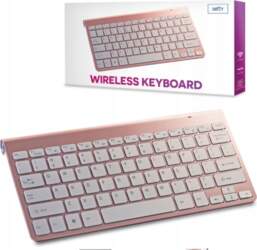 Setty Rose gold wireless keyboard for