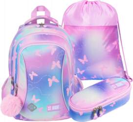 St. Majewski THREE-CHAMBER SCHOOL BACKPACK +