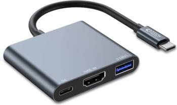 Tech-protect ADAPTER HUB SPLITTER WITH TYPE-C