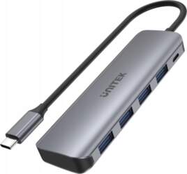 Unitek Active hub USB-C 4xUSB 3