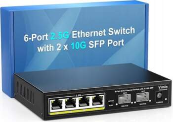 Unmanaged network switch VIMIN 6-port 2
