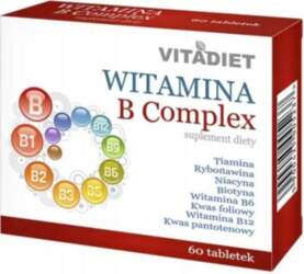 VITAMIN B COMPLEX VITADIET *60 TABLETS
