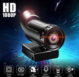 Webcam HD Computer Camera PC Web