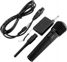 Wired/Wireless , VHF Handheld Wireless Mic