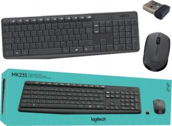 Wireless flood resistant keyboard and mouse