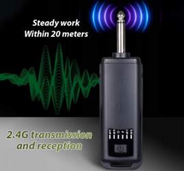 Wireless Microphone System with Handheld Microphone