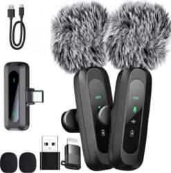 WIRELESS MINI MICROPHONE FOR IPHONE WITH