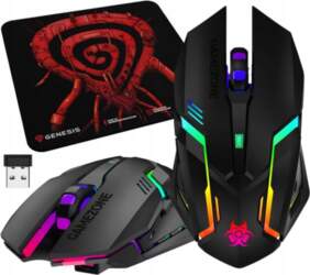 WIRELESS MOUSE BACKLIT GAMING MOUSE COMPUTER