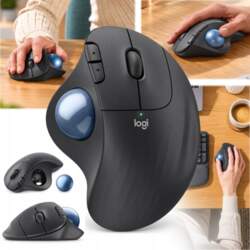 Wireless Mouse Logitech ERGO M575 Trackball