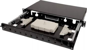 19" 12x SC Simplex Retractable Fiber