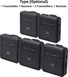 2,4G Wireless Clip Microphone Transmitter