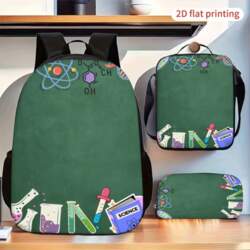 3pc Backpack Set - Chemical Science