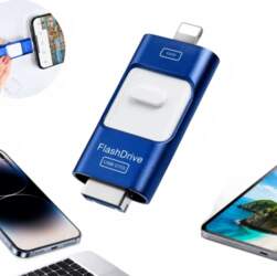 4W1 128GB USB C LIGHTNING MICRO