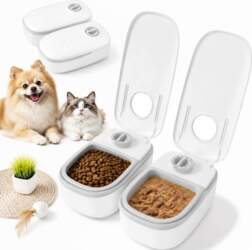 AUTOMATIC FEED AND WATER FEEDER WITH