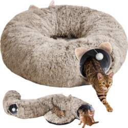 Bedee CAT TUNNEL WITH BED INTERACTIVE