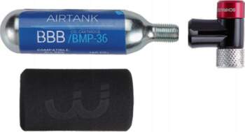Bicycle Pump BBB Co2 Airspeed Black