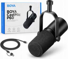 BOYA CastMic P60 Wired USB XLR