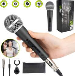 Cardioid dynamic microphone, handheld vocal microphone