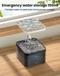 CAT FOUNTAIN 2,2L QUIET WITH